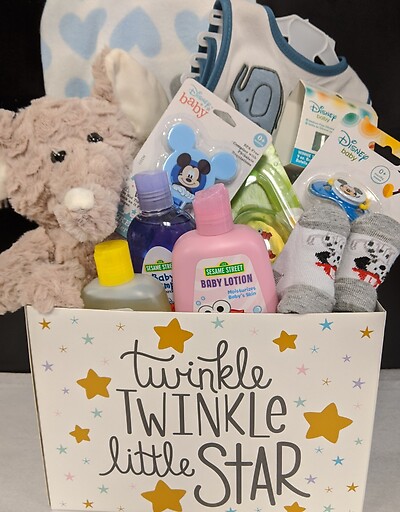 Baby Boy Basket