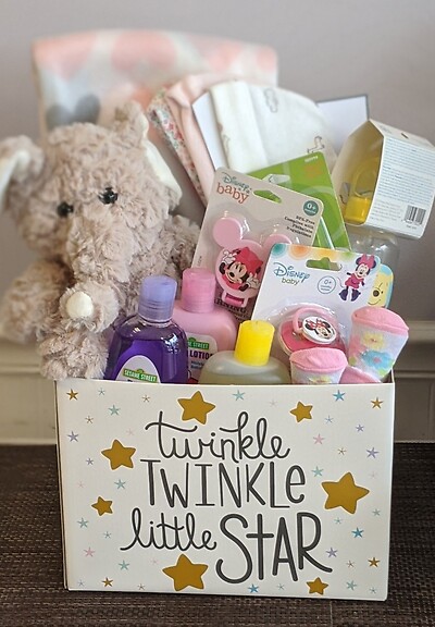 Baby Girl Basket