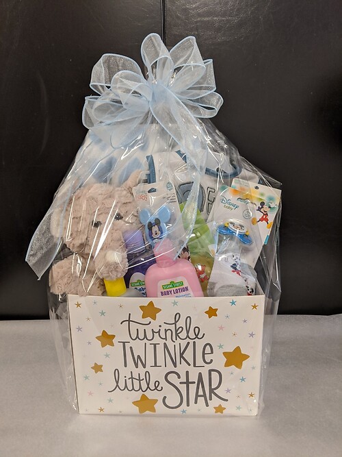 Baby Boy Basket