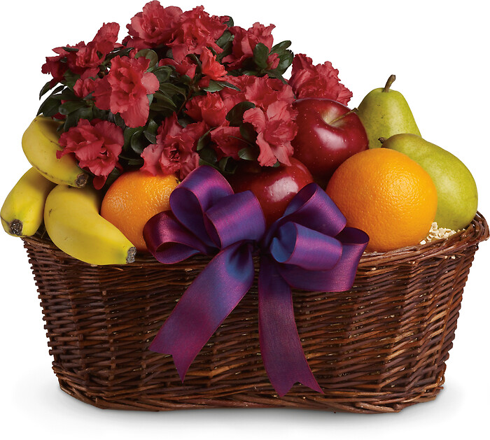 Fruits and Blooms Basket