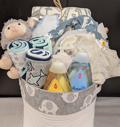 Premium Baby Boy Basket